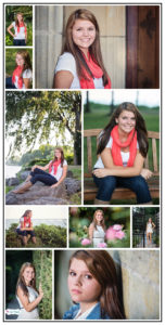 Girl Senior Pictures at Edsel & Eleanor Ford House
