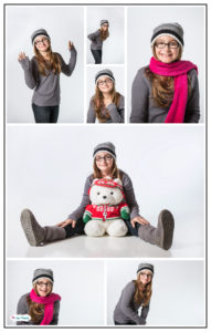 Girl blog hat scarf